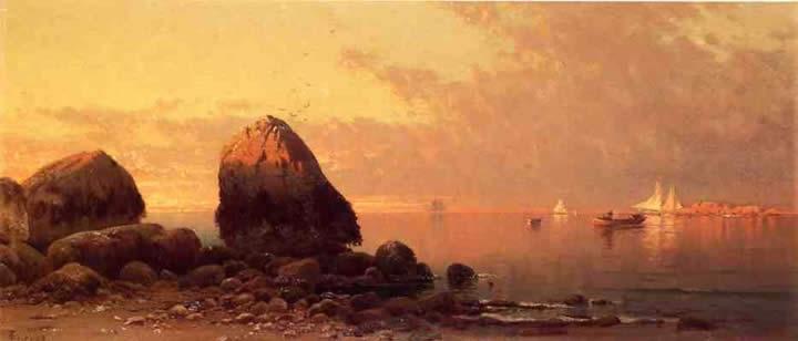 Alfred Thompson Bricher Evening at Scituate